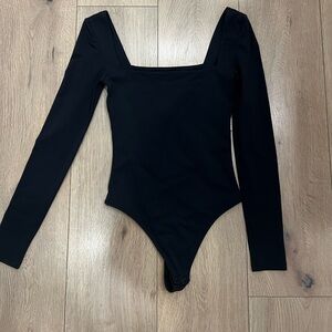 Aritzia Original Contour Squareneck Bodysuit